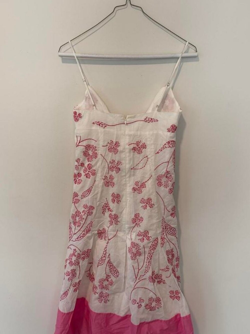 MAXAZRIA Floral Midi Dress